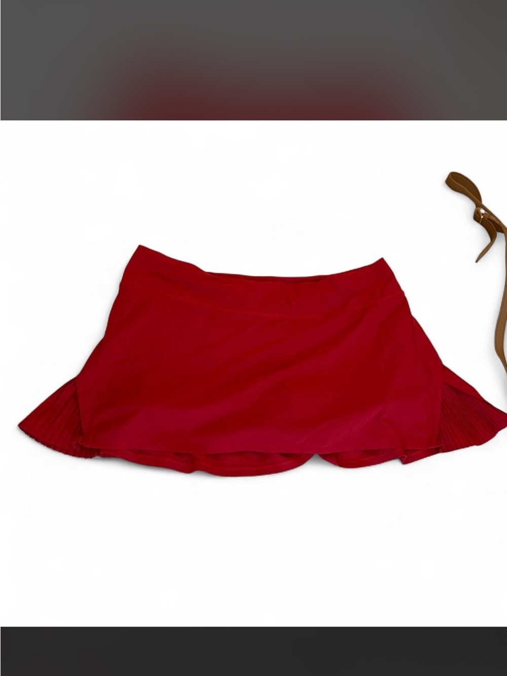 lululemon athletica Red Athletic Skort